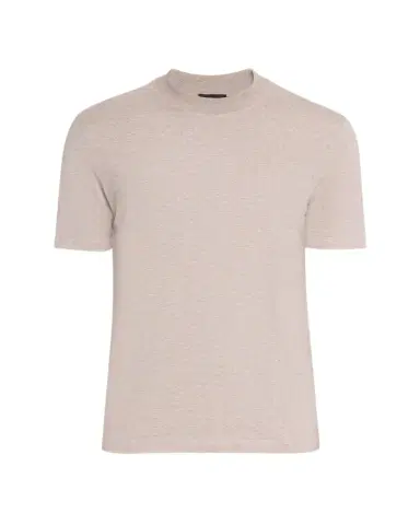 Brioni Men's Cotton and Cashmere Slim-Fit Crewneck T-Shirt | Thumbnail 1 Brioni Men's Cotton and Cashmere Slim-Fit Crewneck T-Shirt | Thumbnail 1