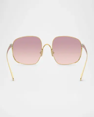 Miu Miu MU A57S Metal Square Sunglasses | Thumbnail 3 Miu Miu MU A57S Metal Square Sunglasses | Thumbnail 3