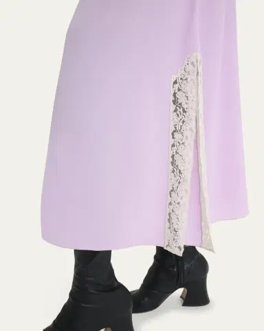 Chloé Lace-Trim Silk Midi Slip Dress | Thumbnail 9 Chloé Lace-Trim Silk Midi Slip Dress | Thumbnail 9