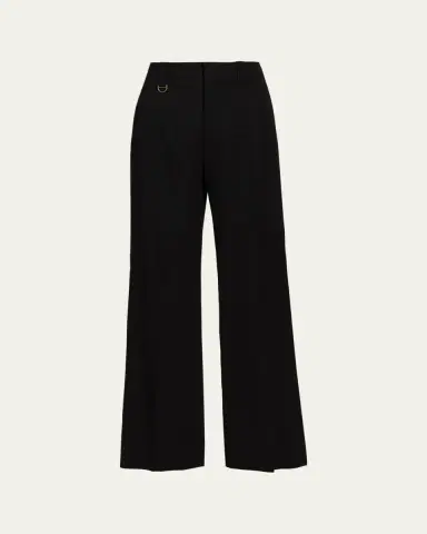 Chloé Tailored Stretch Wool Trousers | Thumbnail 2 Chloé Tailored Stretch Wool Trousers | Thumbnail 2