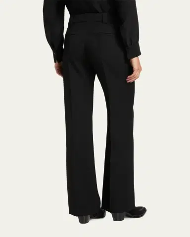 Chloé Tailored Stretch Wool Trousers | Thumbnail 4 Chloé Tailored Stretch Wool Trousers | Thumbnail 4