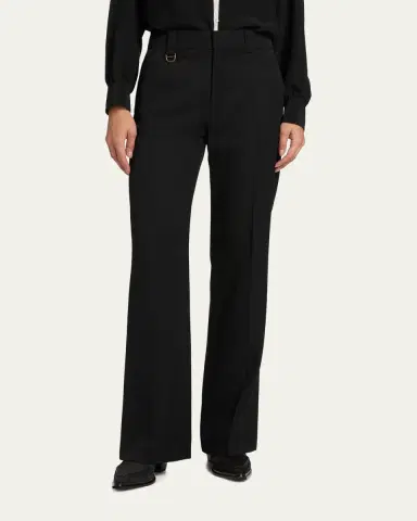 Chloé Tailored Stretch Wool Trousers | Thumbnail 5 Chloé Tailored Stretch Wool Trousers | Thumbnail 5