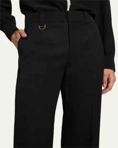 Chloé Tailored Stretch Wool Trousers | Thumbnail 6 Chloé Tailored Stretch Wool Trousers | Thumbnail 6