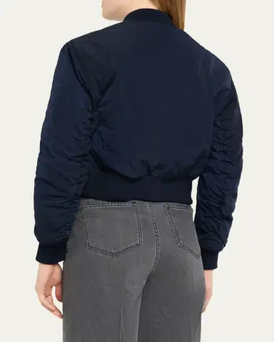 OFFICINE GÉNÉRALE Florine Bomber Jacket | Thumbnail 3 OFFICINE GÉNÉRALE Florine Bomber Jacket | Thumbnail 3