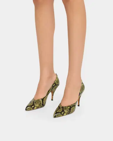 Miu Miu Python-Printed Leather Pumps | Thumbnail 17 Miu Miu Python-Printed Leather Pumps | Thumbnail 17