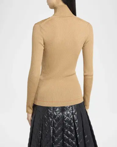 Moncler Wool Turtleneck | Thumbnail 2 Moncler Wool Turtleneck | Thumbnail 2