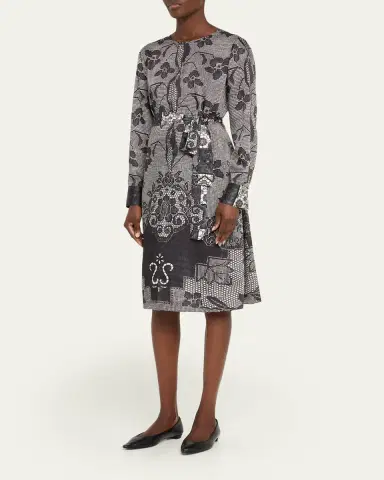 Kobi Halperin Michelle Floral Lace-Print Dress | Thumbnail 4 Kobi Halperin Michelle Floral Lace-Print Dress | Thumbnail 4