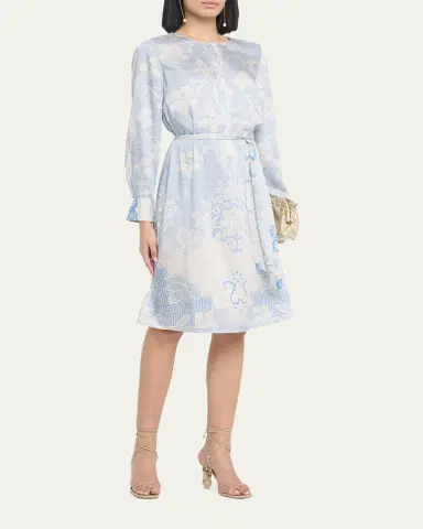 Kobi Halperin Michelle Floral Lace-Print Dress | Thumbnail 8 Kobi Halperin Michelle Floral Lace-Print Dress | Thumbnail 8