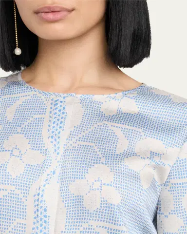 Kobi Halperin Michelle Floral Lace-Print Dress | Thumbnail 9 Kobi Halperin Michelle Floral Lace-Print Dress | Thumbnail 9