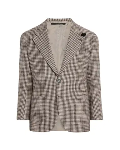 Brioni Men's Brera Cashmere District Check Sport Coat | Thumbnail 1 Brioni Men's Brera Cashmere District Check Sport Coat | Thumbnail 1