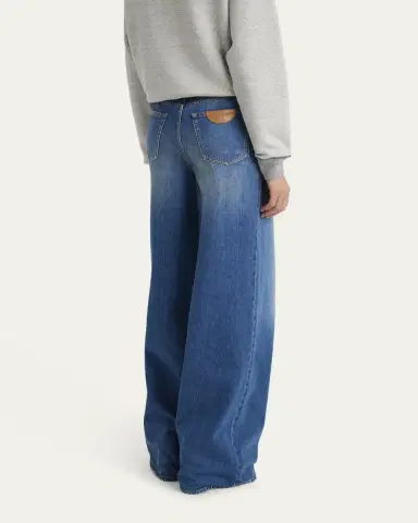 Chloé High-Rise Wide-Leg Palazzo Jeans | Thumbnail 3 Chloé High-Rise Wide-Leg Palazzo Jeans | Thumbnail 3