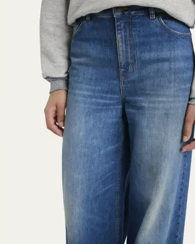 Chloé High-Rise Wide-Leg Palazzo Jeans | Thumbnail 5 Chloé High-Rise Wide-Leg Palazzo Jeans | Thumbnail 5