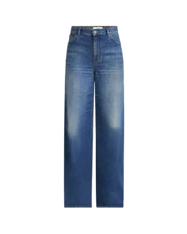 Chloé High-Rise Wide-Leg Palazzo Jeans | Thumbnail 1 Chloé High-Rise Wide-Leg Palazzo Jeans | Thumbnail 1