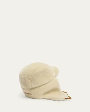 Jacquemus Men's The Chapka Shearling Trapper Hat | Thumbnail 2 Jacquemus Men's The Chapka Shearling Trapper Hat | Thumbnail 2