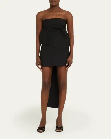 RÓHE Sculptural Sash Mini Dress | Thumbnail 2 RÓHE Sculptural Sash Mini Dress | Thumbnail 2