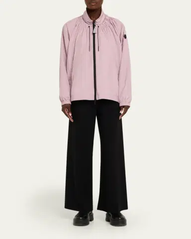Moncler Valencay Drawstring Windbreaker Jacket | Thumbnail 2 Moncler Valencay Drawstring Windbreaker Jacket | Thumbnail 2