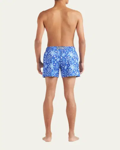 Vilebrequin Men's Stretch X-Ray Turtles Swim Trunks | Thumbnail 3 Vilebrequin Men's Stretch X-Ray Turtles Swim Trunks | Thumbnail 3
