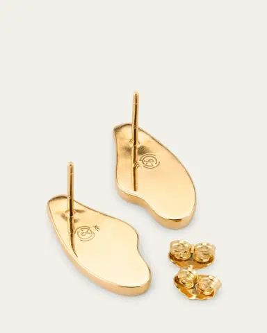 Grace Winfrey 18K Honey Bee Wing Stud Earrings | Thumbnail 4 Grace Winfrey 18K Honey Bee Wing Stud Earrings | Thumbnail 4