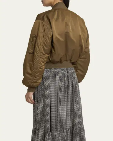 Chloé V-Neck Bomber Jacket | Thumbnail 7 Chloé V-Neck Bomber Jacket | Thumbnail 7