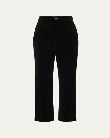 Saint Laurent Velvet Flare Trousers | Thumbnail 10 Saint Laurent Velvet Flare Trousers | Thumbnail 10