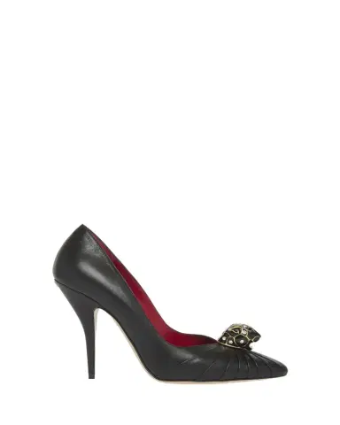 Valentino Garavani Pas de Chat Leather Pumps | Thumbnail 1 Valentino Garavani Pas de Chat Leather Pumps | Thumbnail 1
