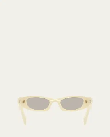 Prada PR B16SF Acetate Oval Sunglasses | Thumbnail 4 Prada PR B16SF Acetate Oval Sunglasses | Thumbnail 4