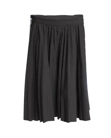 Balenciaga Hybrid Pleated Denim Midi Skirt | Thumbnail 1 Balenciaga Hybrid Pleated Denim Midi Skirt | Thumbnail 1