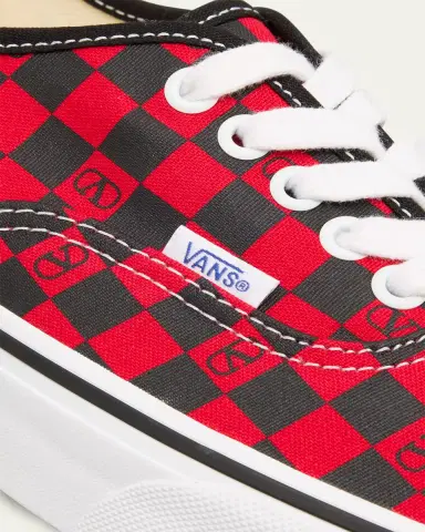 Valentino Garavani x Vans Men's Tess St VLogo Check Canvas Low-Top Sneakers | Thumbnail 8 Valentino Garavani x Vans Men's Tess St VLogo Check Canvas Low-Top Sneakers | Thumbnail 8