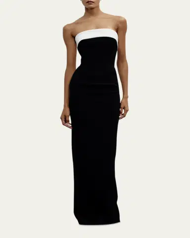 The New Arrivals by Ilkyaz Ozel Rhea Strapless Gown | Thumbnail 2 The New Arrivals by Ilkyaz Ozel Rhea Strapless Gown | Thumbnail 2