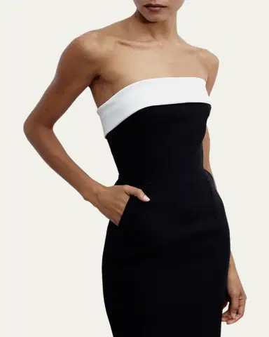 The New Arrivals by Ilkyaz Ozel Rhea Strapless Gown | Thumbnail 4 The New Arrivals by Ilkyaz Ozel Rhea Strapless Gown | Thumbnail 4