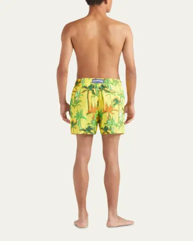 Vilebrequin Men's Packable Palms Swim Trunks | Thumbnail 3 Vilebrequin Men's Packable Palms Swim Trunks | Thumbnail 3