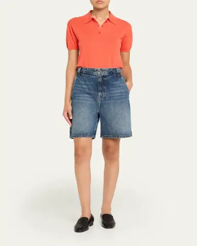 Kule The Farley Cotton-Silk Polo | Thumbnail 2 Kule The Farley Cotton-Silk Polo | Thumbnail 2