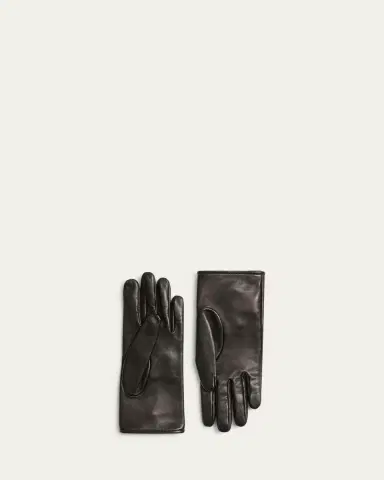 Valentino Garavani VLogo Signature Nappa Leather Bow Gloves | Thumbnail 3 Valentino Garavani VLogo Signature Nappa Leather Bow Gloves | Thumbnail 3