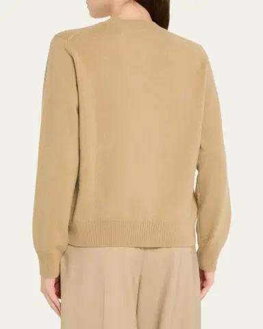 Burberry Cashmere Crewneck Cardigan | Thumbnail 3 Burberry Cashmere Crewneck Cardigan | Thumbnail 3