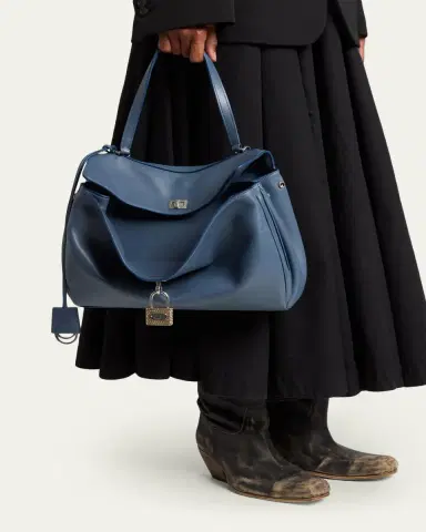 Balenciaga Rodeo Medium Leather Shoulder Bag | Thumbnail 2 Balenciaga Rodeo Medium Leather Shoulder Bag | Thumbnail 2