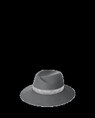 Maison Michel Virginie Fairy Dust Wool Felt Fedora Hat | Thumbnail 2 Maison Michel Virginie Fairy Dust Wool Felt Fedora Hat | Thumbnail 2