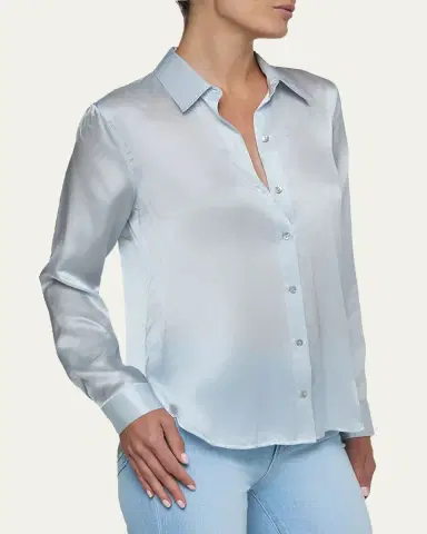 L'AGENCE Tyler Long-Sleeve Blouse | Thumbnail 8 L'AGENCE Tyler Long-Sleeve Blouse | Thumbnail 8