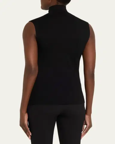 Loro Piana Piuma Sleeveless Cashmere Top | Thumbnail 3 Loro Piana Piuma Sleeveless Cashmere Top | Thumbnail 3