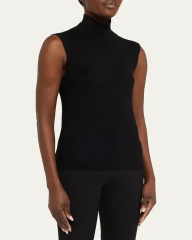 Loro Piana Piuma Sleeveless Cashmere Top | Thumbnail 4 Loro Piana Piuma Sleeveless Cashmere Top | Thumbnail 4