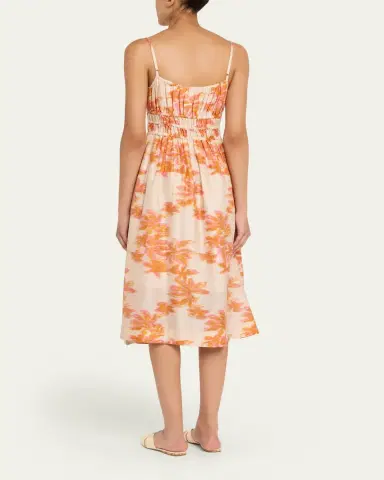 Hannah Artwear Yolanda Mangrove Midi Dress | Thumbnail 3 Hannah Artwear Yolanda Mangrove Midi Dress | Thumbnail 3