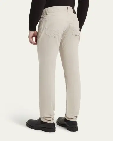 Brioni Men's Micro-Corduroy Slim Five-Pocket Pants | Thumbnail 3 Brioni Men's Micro-Corduroy Slim Five-Pocket Pants | Thumbnail 3