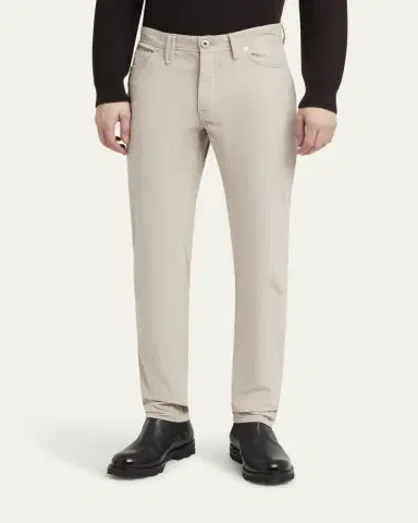 Brioni Men's Micro-Corduroy Slim Five-Pocket Pants | Thumbnail 4 Brioni Men's Micro-Corduroy Slim Five-Pocket Pants | Thumbnail 4