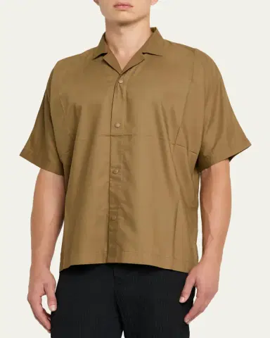 IM MEN Men's Short-Sleeve Compact Shirt | Thumbnail 4 IM MEN Men's Short-Sleeve Compact Shirt | Thumbnail 4