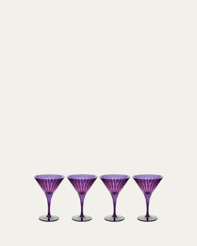 L'Objet Prism Martini Glasses, Set of 4 | Thumbnail 8 L'Objet Prism Martini Glasses, Set of 4 | Thumbnail 8