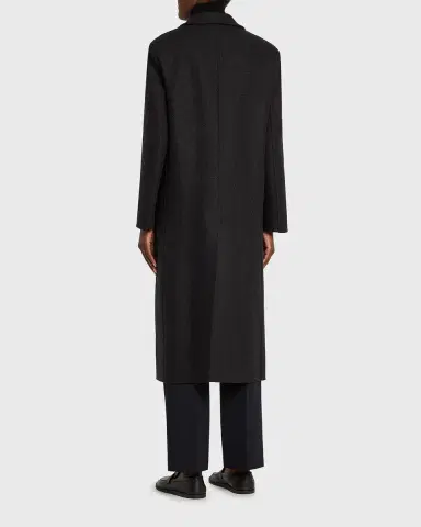 The Row Hariet Double-Breasted Wool-Cashmere Long Coat | Thumbnail 7 The Row Hariet Double-Breasted Wool-Cashmere Long Coat | Thumbnail 7