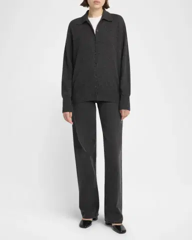 THE ROW Lillia Cashmere Collared Cardigan | Thumbnail 15 THE ROW Lillia Cashmere Collared Cardigan | Thumbnail 15