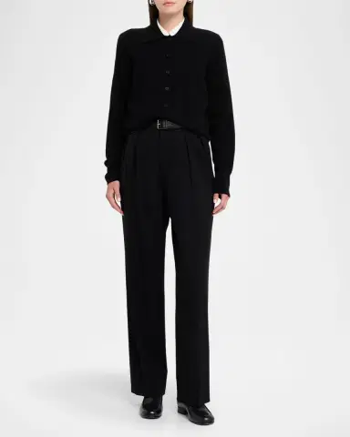 THE ROW Lillia Cashmere Collared Cardigan | Thumbnail 19 THE ROW Lillia Cashmere Collared Cardigan | Thumbnail 19
