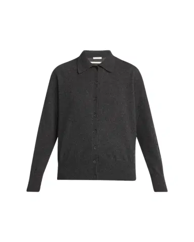 THE ROW Lillia Cashmere Collared Cardigan | Thumbnail 1 THE ROW Lillia Cashmere Collared Cardigan | Thumbnail 1