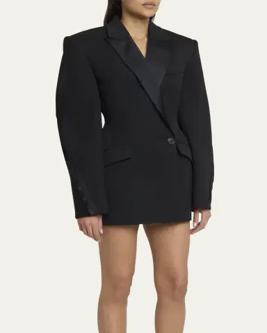 Givenchy Cocoon Mini Blazer Dress | Thumbnail 8 Givenchy Cocoon Mini Blazer Dress | Thumbnail 8