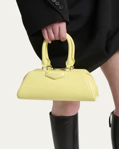 Givenchy Antigona Mini Top-Handle Bag in Box Leather | Thumbnail 5 Givenchy Antigona Mini Top-Handle Bag in Box Leather | Thumbnail 5